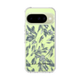 Slim Protection Case［ LAGUNAMOON - BotanicalJacquard - Clear×Black ］