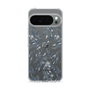 Slim Protection Case［ LAGUNAMOON - BotanicalJacquard - Clear×Black ］