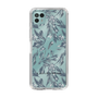 Slim Protection Case［ LAGUNAMOON - BotanicalJacquard - Clear×Black ］