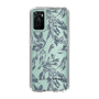 Slim Protection Case［ LAGUNAMOON - BotanicalJacquard - Clear×Black ］