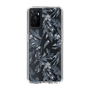 Slim Protection Case［ LAGUNAMOON - BotanicalJacquard - Clear×Black ］