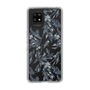Slim Protection Case［ LAGUNAMOON - BotanicalJacquard - Clear×Black ］