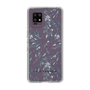 Slim Protection Case［ LAGUNAMOON - BotanicalJacquard - Clear×Black ］