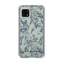 Slim Protection Case［ LAGUNAMOON - BotanicalJacquard - Clear×Black ］