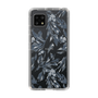 Slim Protection Case［ LAGUNAMOON - BotanicalJacquard - Clear×Black ］