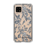 Slim Protection Case［ LAGUNAMOON - BotanicalJacquard - Clear×Black ］