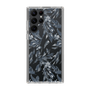 Slim Protection Case［ LAGUNAMOON - BotanicalJacquard - Clear×Black ］