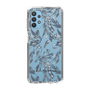 Slim Protection Case［ LAGUNAMOON - BotanicalJacquard - Clear×Black ］