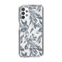 Slim Protection Case［ LAGUNAMOON - BotanicalJacquard - Clear×Black ］
