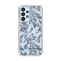 Slim Protection Case［ LAGUNAMOON - BotanicalJacquard - Clear×Black ］