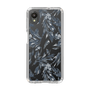 Slim Protection Case［ LAGUNAMOON - BotanicalJacquard - Clear×Black ］