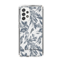 Slim Protection Case［ LAGUNAMOON - BotanicalJacquard - Clear×Black ］