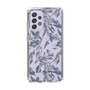 Slim Protection Case［ LAGUNAMOON - BotanicalJacquard - Clear×Black ］