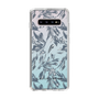 Slim Protection Case［ LAGUNAMOON - BotanicalJacquard - Clear×Black ］