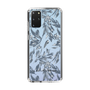 Slim Protection Case［ LAGUNAMOON - BotanicalJacquard - Clear×Black ］