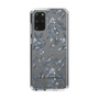 Slim Protection Case［ LAGUNAMOON - BotanicalJacquard - Clear×Black ］