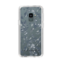 Slim Protection Case［ LAGUNAMOON - BotanicalJacquard - Clear×Black ］