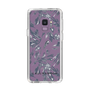 Slim Protection Case［ LAGUNAMOON - BotanicalJacquard - Clear×Black ］