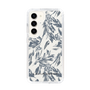 Slim Protection Case［ LAGUNAMOON - BotanicalJacquard - Clear×Black ］