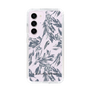 Slim Protection Case［ LAGUNAMOON - BotanicalJacquard - Clear×Black ］