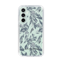 Slim Protection Case［ LAGUNAMOON - BotanicalJacquard - Clear×Black ］