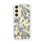 Slim Protection Case［ LAGUNAMOON - BotanicalJacquard - Clear×Black ］