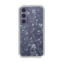 Slim Protection Case［ LAGUNAMOON - BotanicalJacquard - Clear×Black ］