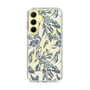 Slim Protection Case［ LAGUNAMOON - BotanicalJacquard - Clear×Black ］