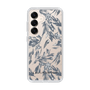 Slim Protection Case［ LAGUNAMOON - BotanicalJacquard - Clear×Black ］