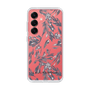 Slim Protection Case［ LAGUNAMOON - BotanicalJacquard - Clear×Black ］
