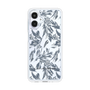 Slim Protection Case［ LAGUNAMOON - BotanicalJacquard - Clear×Black ］