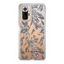 Slim Protection Case［ LAGUNAMOON - BotanicalJacquard - Clear×Black ］