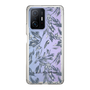 Slim Protection Case［ LAGUNAMOON - BotanicalJacquard - Clear×Black ］