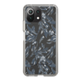 Slim Protection Case［ LAGUNAMOON - BotanicalJacquard - Clear×Black ］
