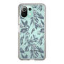Slim Protection Case［ LAGUNAMOON - BotanicalJacquard - Clear×Black ］