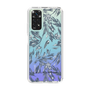 Slim Protection Case［ LAGUNAMOON - BotanicalJacquard - Clear×Black ］