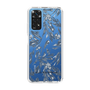 Slim Protection Case［ LAGUNAMOON - BotanicalJacquard - Clear×Black ］