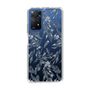 Slim Protection Case［ LAGUNAMOON - BotanicalJacquard - Clear×Black ］