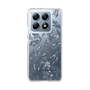 Slim Protection Case［ LAGUNAMOON - BotanicalJacquard - Clear×Black ］