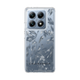 Slim Protection Case［ LAGUNAMOON - BotanicalJacquard - Clear×Black ］