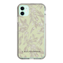 Slim Protection Case［ LAGUNAMOON - BotanicalJacquard - White×Beige ］