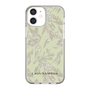 Slim Protection Case［ LAGUNAMOON - BotanicalJacquard - White×Beige ］