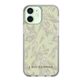 Slim Protection Case［ LAGUNAMOON - BotanicalJacquard - White×Beige ］