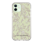 Slim Protection Case［ LAGUNAMOON - BotanicalJacquard - White×Beige ］