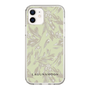 Slim Protection Case［ LAGUNAMOON - BotanicalJacquard - White×Beige ］