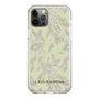 Slim Protection Case［ LAGUNAMOON - BotanicalJacquard - White×Beige ］