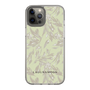 Slim Protection Case［ LAGUNAMOON - BotanicalJacquard - White×Beige ］