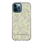 Slim Protection Case［ LAGUNAMOON - BotanicalJacquard - White×Beige ］