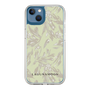 Slim Protection Case［ LAGUNAMOON - BotanicalJacquard - White×Beige ］
