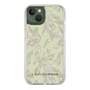 Slim Protection Case［ LAGUNAMOON - BotanicalJacquard - White×Beige ］